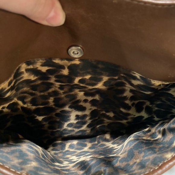 Grace Adele Brown Leather Hobo Style Designer Handbag - Picture 12 of 15